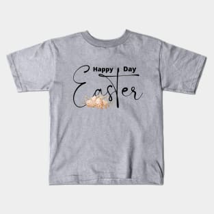 Happy Easter Day eggs Kids T-Shirt